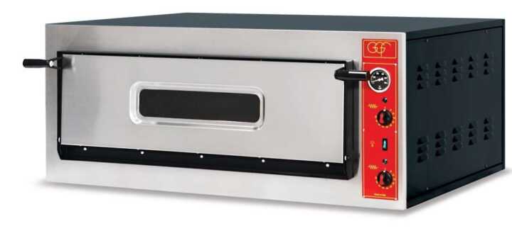 Forno elétrico monofásico para pão e pizza, capacidade 2 tabuleiros 60X40 cm