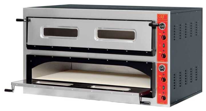 Forno elétrico para pão e pizza com capacidade para 6 tabuleiros 60X40 cm