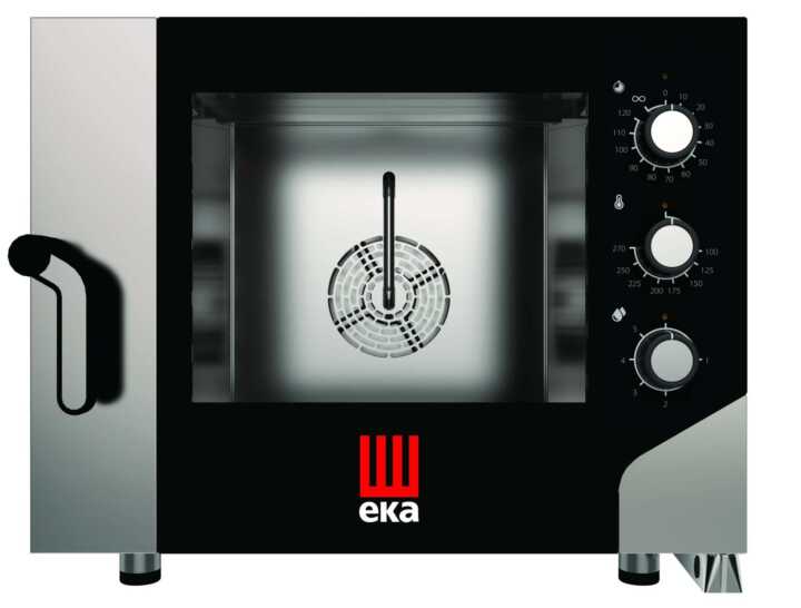 Forno de convecção elétrico  SMART Pastelaria/Padaria 4 tabuleiros 600x400 mm