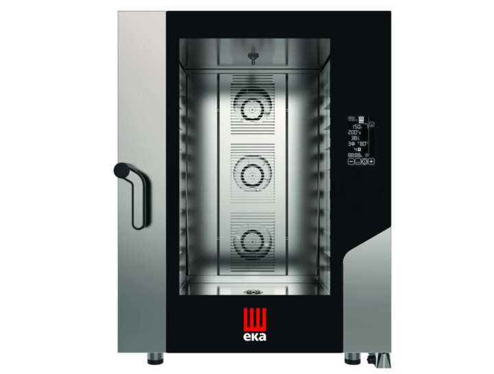 Forno de convecção elétrico  BLACK MASK Gastronomia 10 tabuleiros GN2/1