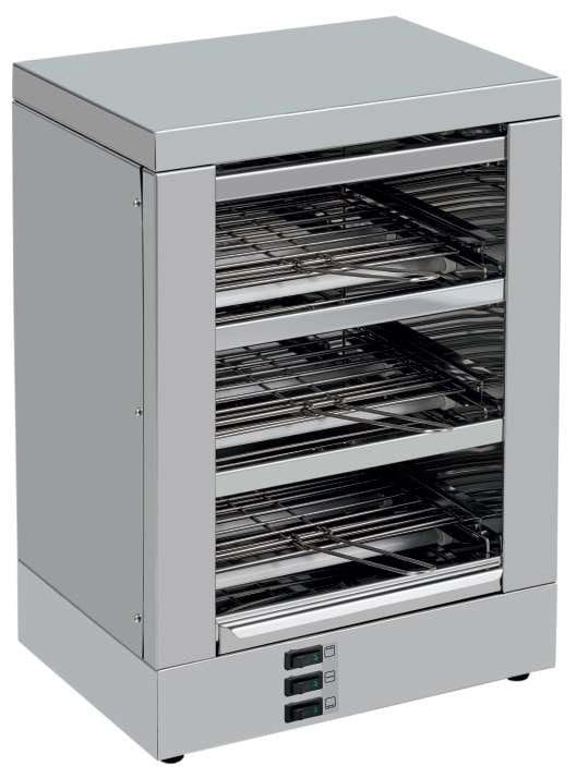 Torradeira Slim  de 3 níveis com elementos de aquecimento de quartzo sem temporizador 2400W