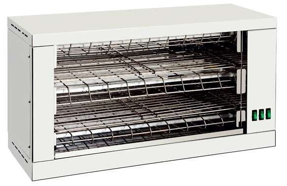 Torradeira de 2 andares SUPER (tamanho grande) elementos de aquecimento de quartzo com temporizador 3600W
