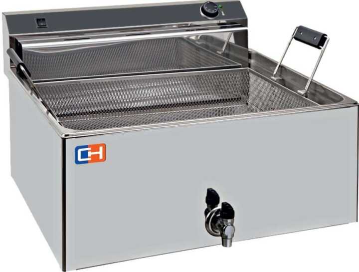 Fritadeira especial para pastelaria 30 litros 15 kw Trifásica 650x665x370h mm