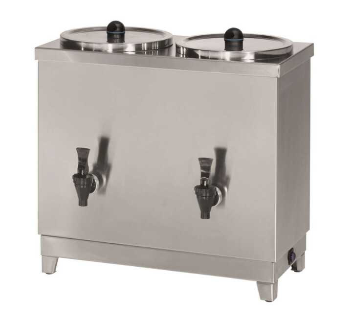 Termo de Leite 12 litros 1500+1500W de potência com dimensões 525x265x525h mm