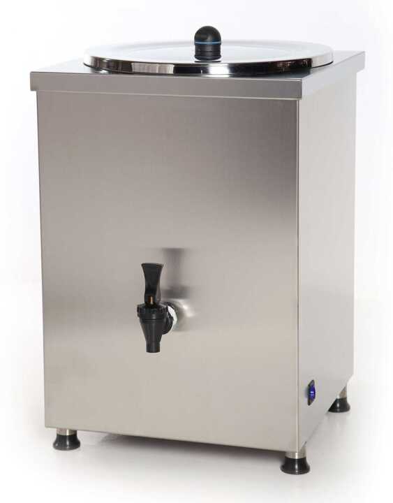 Termo de Leite 20 litros potência de 3000W com medidas 380X380x600h mm