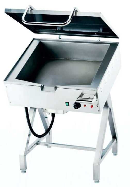 Frigideira eléctrica basculante auxiliar 40 litros 700x786x912h mm 6,3Kw
