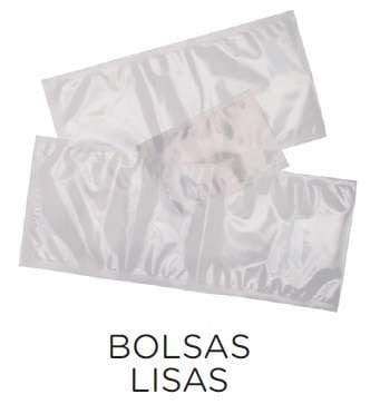 Sacos de vácuo simples para máquinas de vácuo de câmara 200x200   (Embalagem de 100 unidades)
