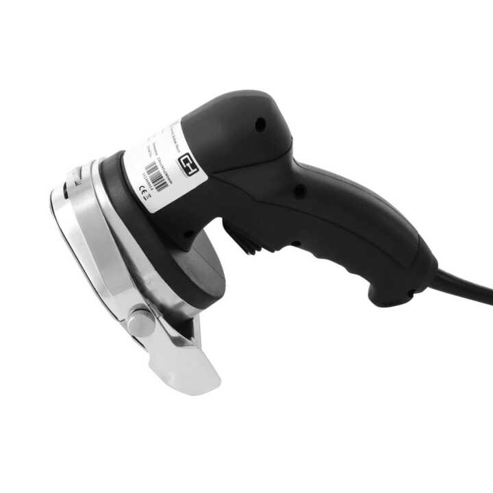 Faca para Kebab eléctrica com lâmina de 100 mm e espessura de corte de 0 a 8 mm, 160x125x210h mm