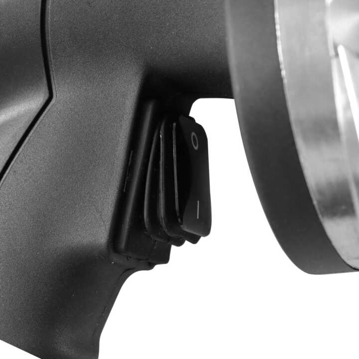 Faca para Kebab eléctrica com lâmina de 100 mm e espessura de corte de 0 a 8 mm, 160x125x210h mm