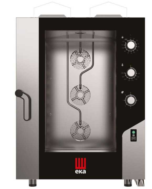 Forno de convecção a gás  SMART Pastelaria/Padaria 10 tabuleiros 600x400 mm