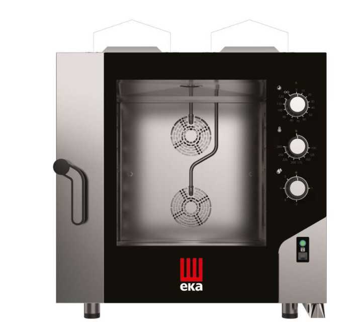 Forno de convecção a gás  SMART Pastelaria/Padaria 6 tabuleiros 600x400 mm
