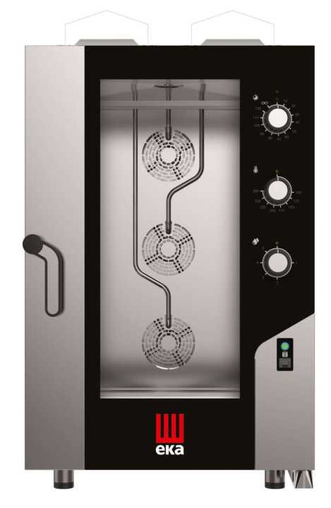 Forno de convecção a gás  SMART Gastronomy 11 tabuleiros GN1/1 mm