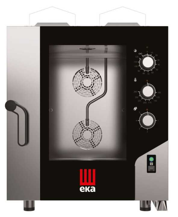 Forno de convecção a gás  SMART Gastronomy 7 prateleiras GN1/1 mm
