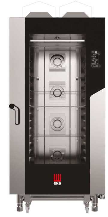 Forno de convecção a gás  BLACK MASK Pastelaria/Padaria 16 tabuleiros 600x400 mm