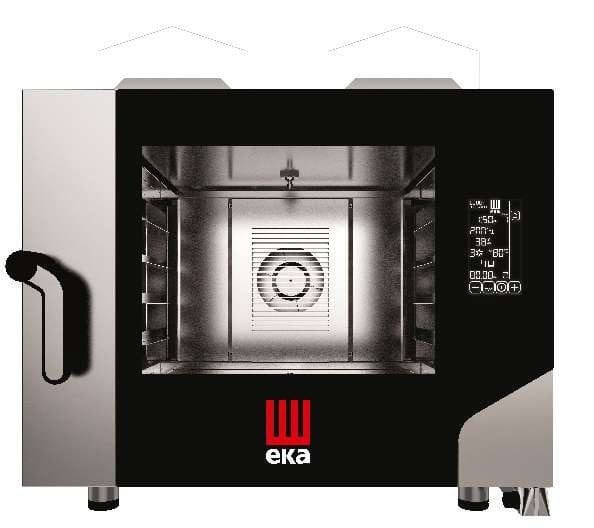 Forno de convecção a gás  BLACK MASK Pastelaria/Padaria 4 tabuleiros 600x400 mm