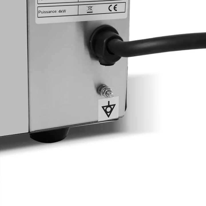 Salamandra eléctrica elevada 600 x520 x520h mm