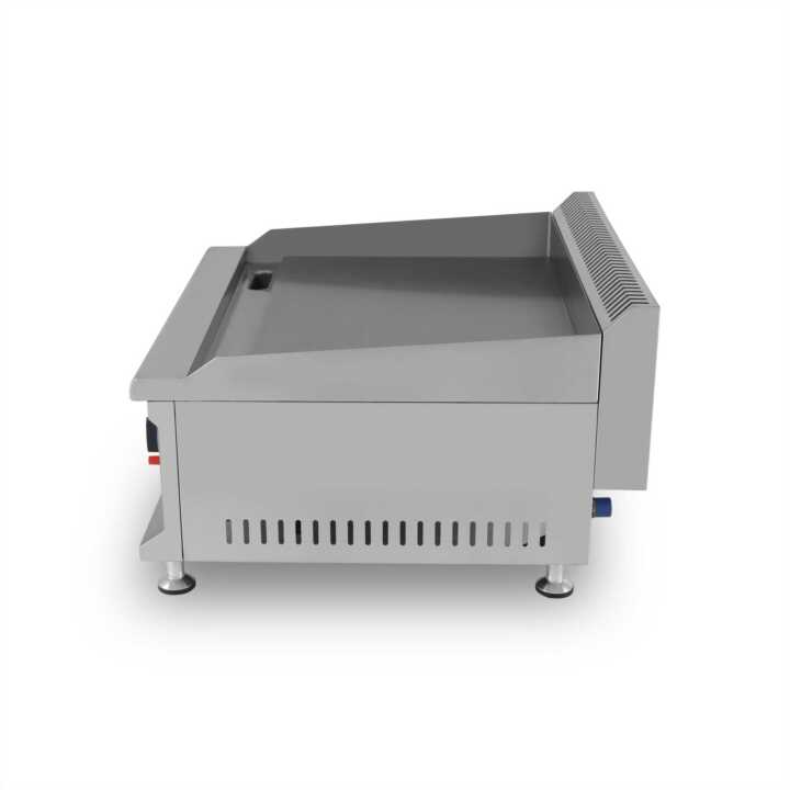 Frytops a gás Propano Aço Aço rectificado 12mm de 655x570x370h mm