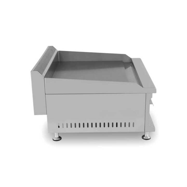 Frytops a gás Propano Aço Aço rectificado 12mm de 655x570x370h mm