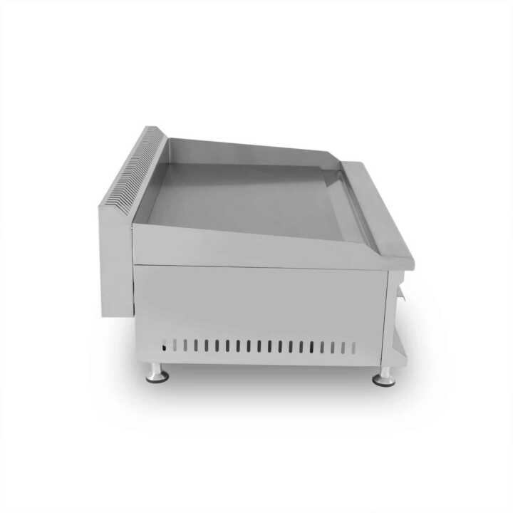 Frytops a gás Propano Aço Aço rectificado 12mm de 805x570x370h mm
