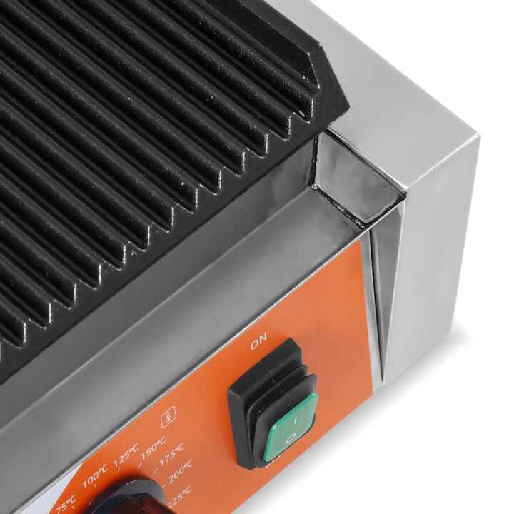 Fry Top elétrico pequeno 305x365x210h mm