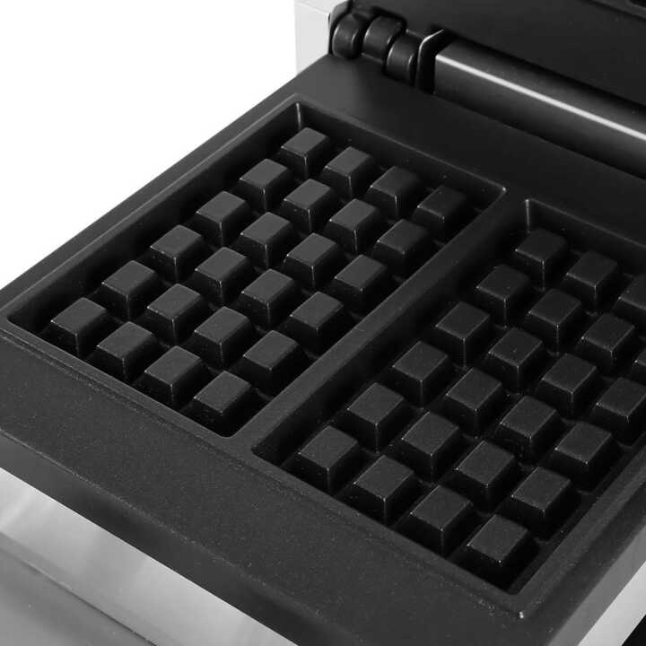 Máquina de waffles eléctrica 1,5KW 300x380x270h mm