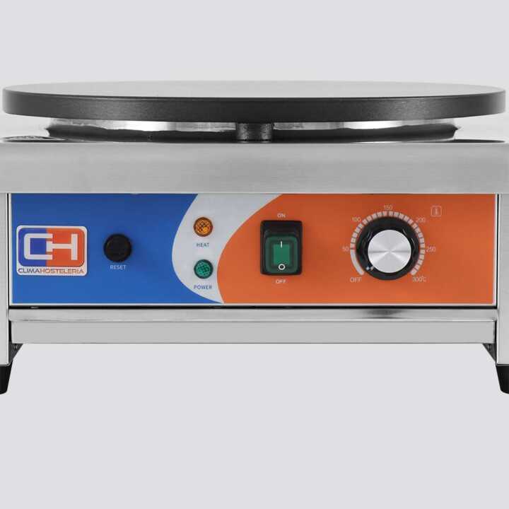Máquina de fazer crepes eléctrica 3KW 450x490x220h mm
