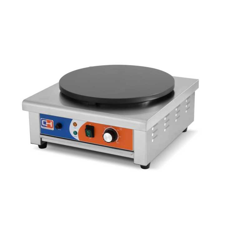 Máquina de fazer crepes eléctrica 3KW 450x490x220h mm