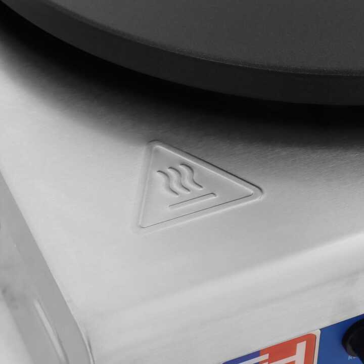 Máquina de fazer crepes eléctrica 3KW 450x490x220h mm
