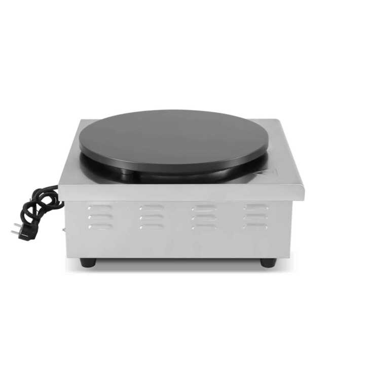 Máquina de fazer crepes eléctrica 3KW 450x490x220h mm