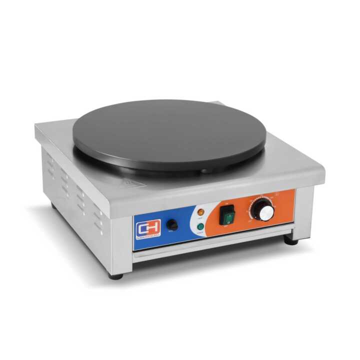 Máquina de fazer crepes eléctrica 3KW 450x490x220h mm