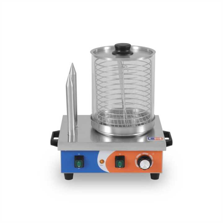 Máquina de 2 espetos para Hot Dogs 390x290x410h mm