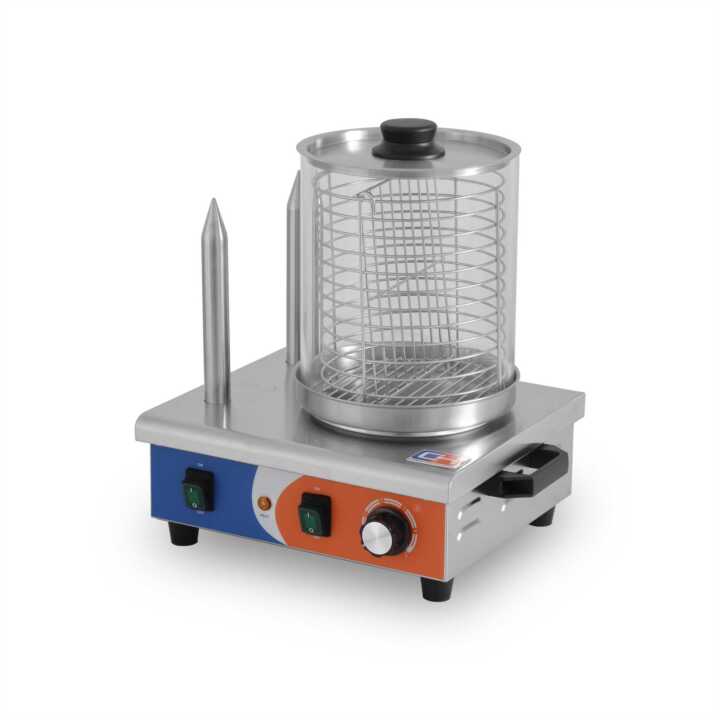 Máquina de 2 espetos para Hot Dogs 390x290x410h mm