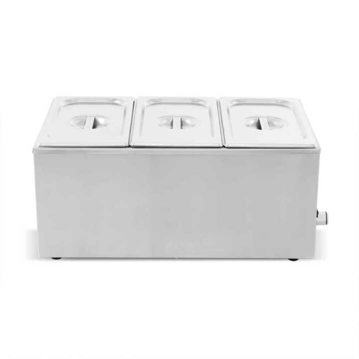 Banho Maria 3  GN1/3 de 600x335 x260h mm