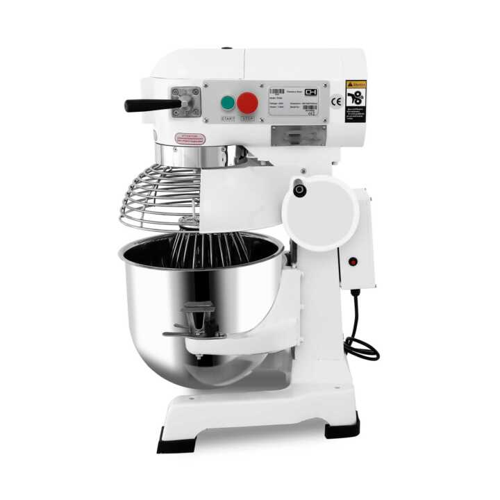 Batedeira planetária de 30 litros Alimentador Misturador 560 x 600 x 820h mm