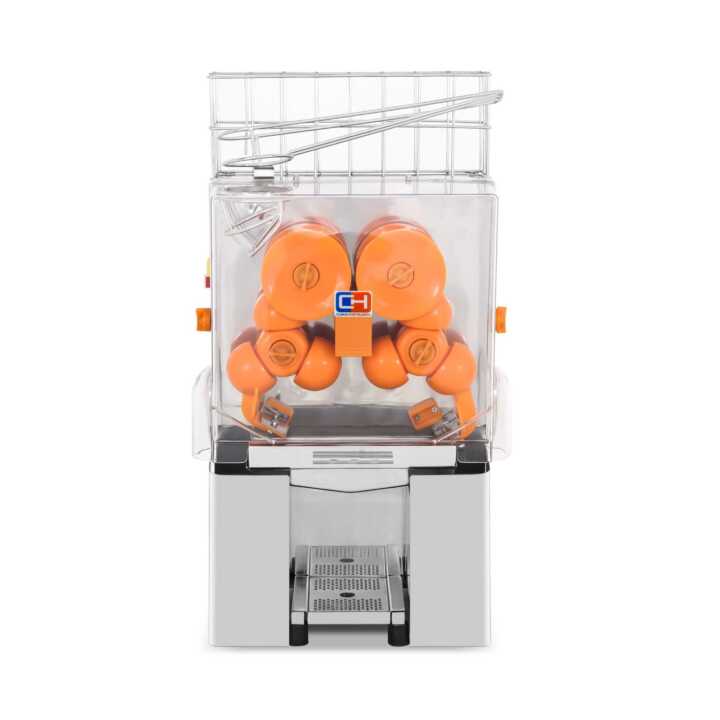Espremedor de sumos automático com tampa transparente 400x300x770h mm