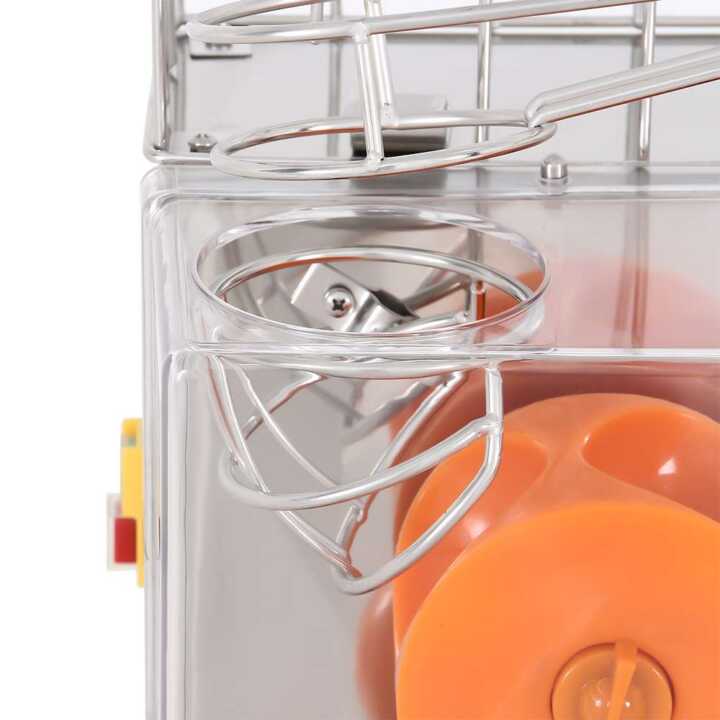 Espremedor de sumos automático com tampa transparente 400x300x770h mm