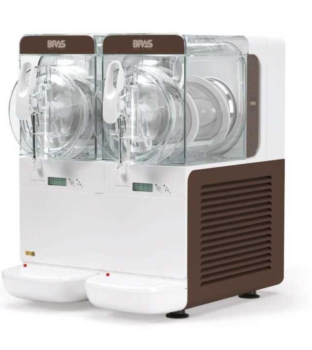 Máquina compacta para triturar 3+3 litros