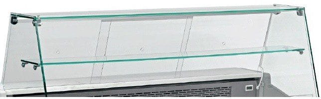 Armário Prateleiras de vidro VEC100-9-10. 2kg