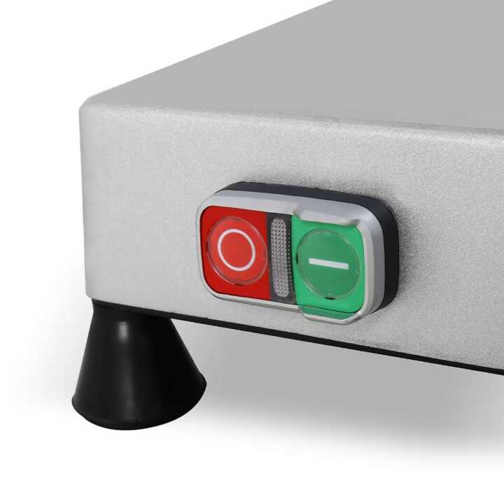 Fiambreira Lâmina de 250 mm e Potência 240W Alumínio Anodizado e Base