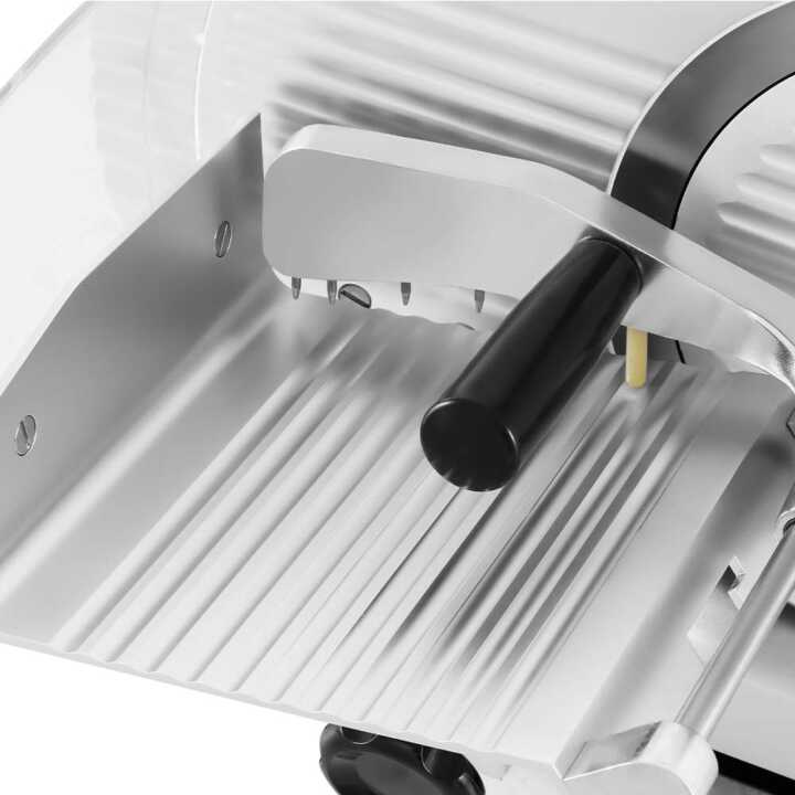 Fiambreira Lâmina de 250 mm e Potência 240W Alumínio Anodizado e Base