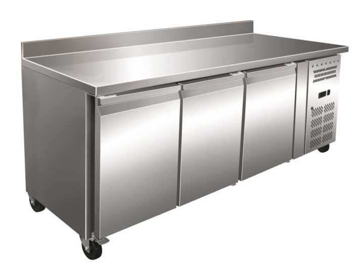 Mesa Frigorífica GN1/1 Inox 3 Portas 1795x700x960h