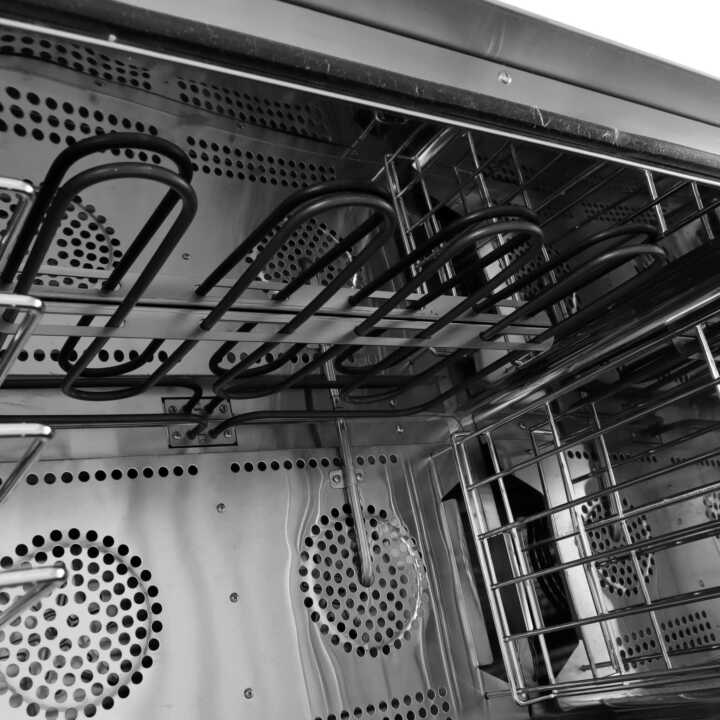 Forno de Convecção Elétrico com Vapor e Grill 4 Tabuleiros 600x400 mm