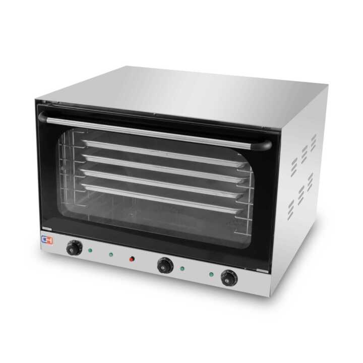 Forno de Convecção Elétrico com Vapor e Grill 4 Tabuleiros 600x400 mm