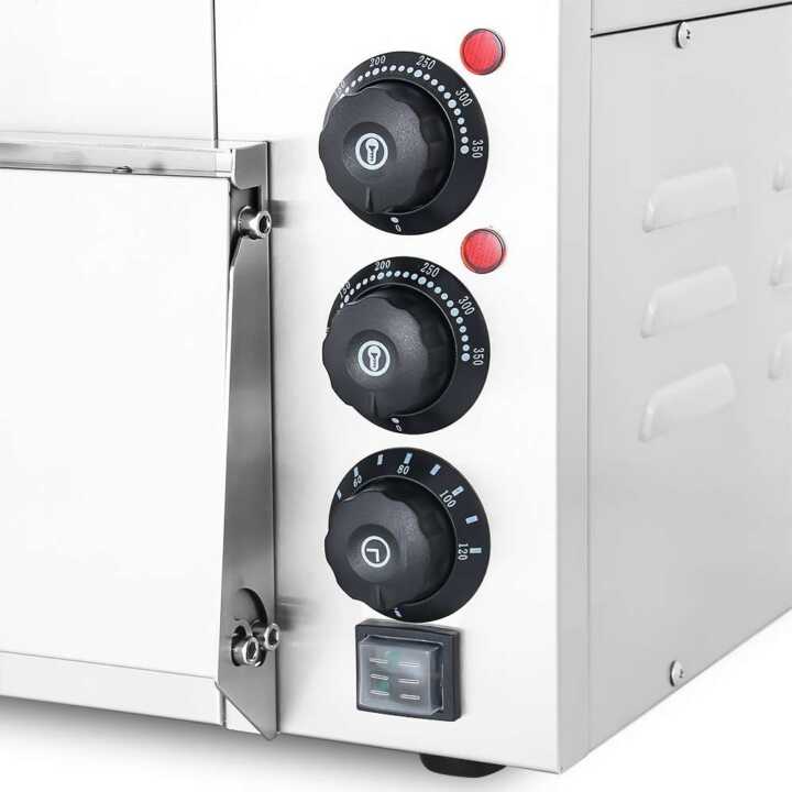Forno de Pizza Elétrico Compacto para 1 Pizza 40 cm