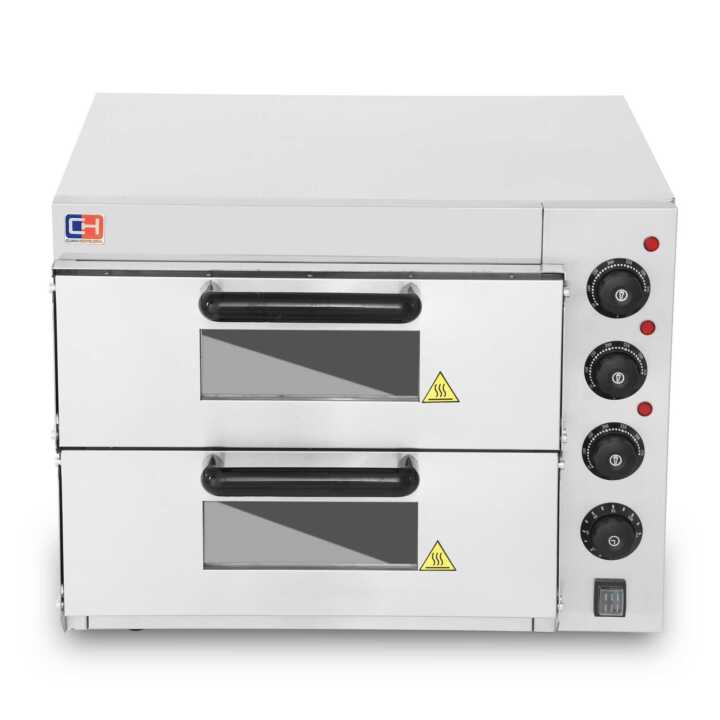 Forno de Pizza Elétrico Compacto para 2 Pizzas 40 cm