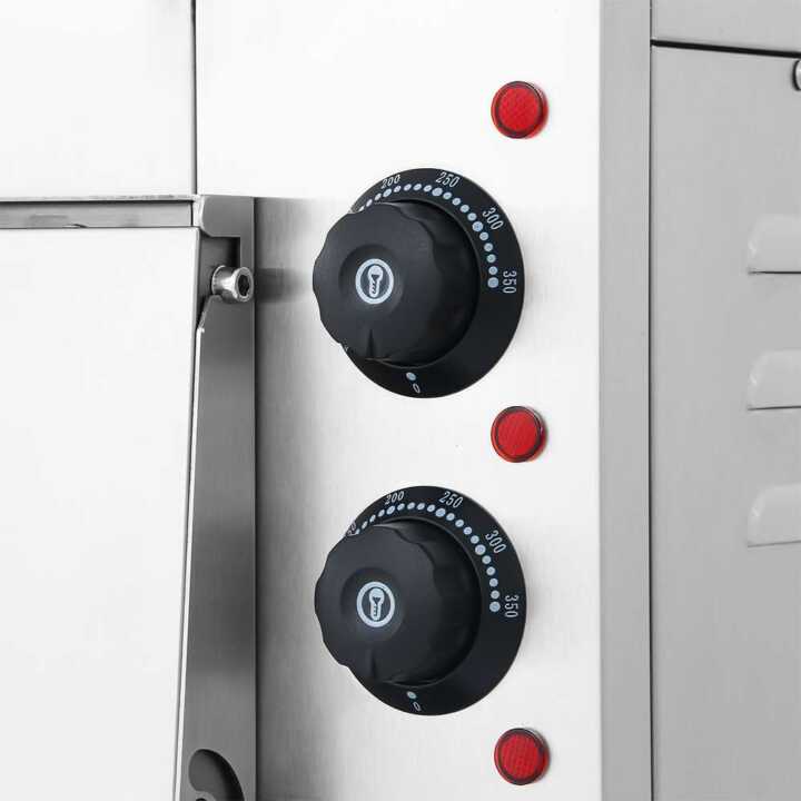 Forno de Pizza Elétrico Compacto para 2 Pizzas 40 cm