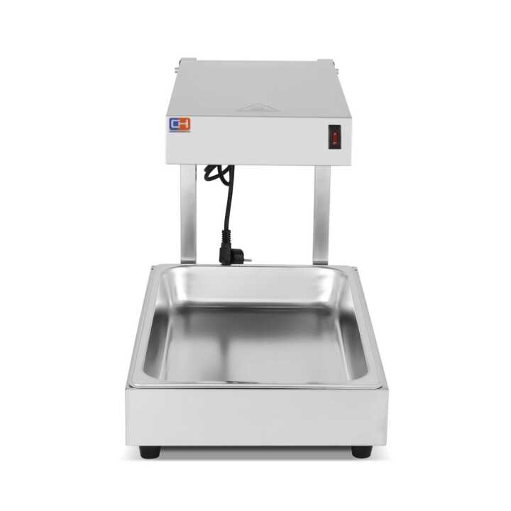Aquecedor elétrico de batatas fritas 600W GN1/1