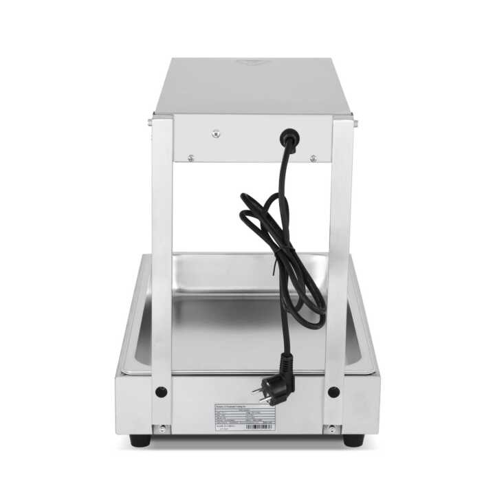 Aquecedor elétrico de batatas fritas 600W GN1/1
