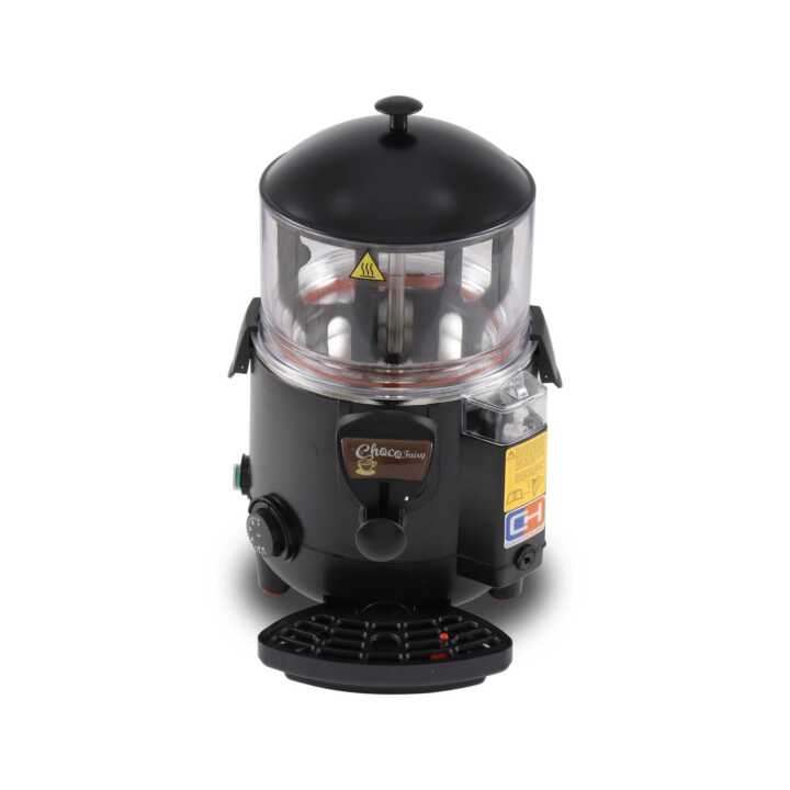 Máquina de chocolate 5 litros 1kW, 410x280x465h mm