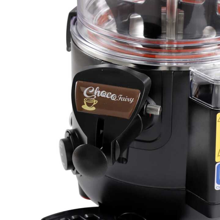 Máquina de chocolate 10 litros 1 kW 410x280x580h mm